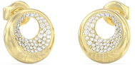 GUESS Moon Drops Ladies Gold Tone Earrings JUBE06247JWYGT/U - Earrings