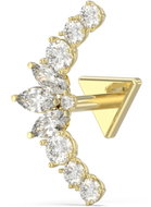GUESS Ladies Gold Tone Earrings JUBE06264JWYGT/U - Earrings