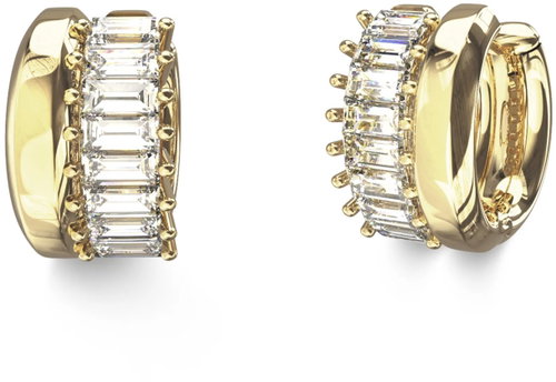 GUESS Les Baguettes ladies gold tone earrings JUBE06327JWYGT/U - Earrings - Main image