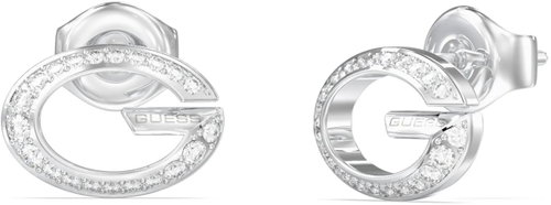 GUESS G Camden Ladies Silver Tone Earrings JUBE06338JWRHT/U - Earrings - Main image
