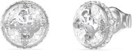 GUESS 4G Supreme Ladies Silver Tone Earrings JUBE06395JWRHT/U - Earrings