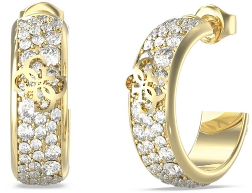 GUESS 4G Supreme Ladies Gold Tone Earrings JUBE06402JWYGT/U - Earrings - Main image