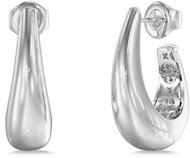 GUESS Madison Ladies Silver Tone Earrings JUBE06430JWRHT/U - Earrings