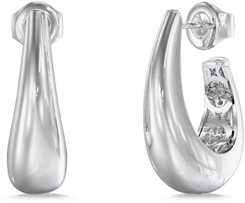 GUESS Madison Ladies Silver Tone Earrings JUBE06430JWRHT/U - Earrings - Main image