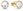 Frontiers Gents Gold Tone Earrings JUME01343JWYGT/U