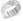 Silver-tone ring JUBR06403JWRH52 size 52