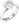 Silver-tone ring JUBR06363JWRH52 size 52