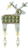  Large brooch Deers - Rockstar  - Brooch