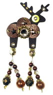  Mini brooch Deers - Milagros  - Brooch