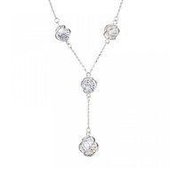  Romantic Necklace Beads Crystal AB  - Necklace