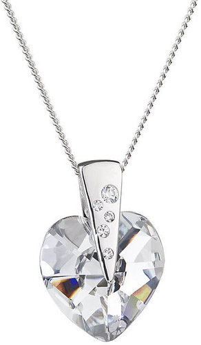  Radiant Heart Crystal Necklace  - Necklace - Main image