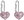 Swarovski Elements Rose 31125.3 (925/1000, 1.4 g)