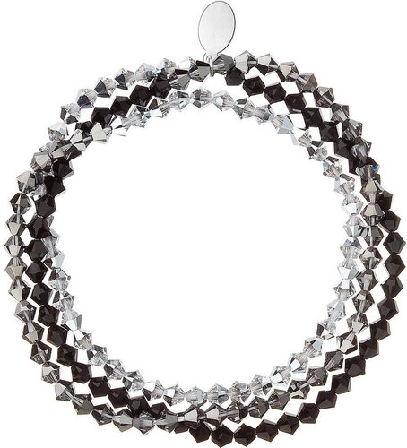 Silver bracelet with Swarovski crystals 33081.5 - Bracelet - Main image