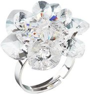Ring Crystal Swarovski Crystal 35012.1 (925/1000; 6.6g) size 53-60 - Ring