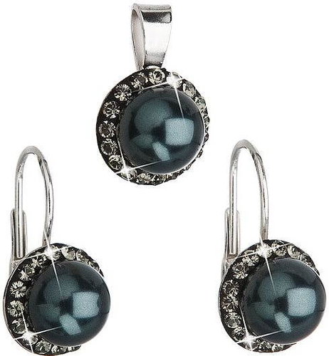 Tahiti Set Decorated with Swarovski Crystals (925/1000; 3.7g) - Jewellery Gift Set - Main image