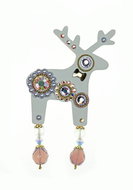 Deers - Salierka - Brooch