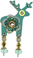 Deers - Miss Molly - Brooch