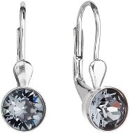 Silver Night Earrings Decorated Swarovski Crystals 31112.5 (925/1000; 1.7g) - Earrings