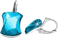 Swarovski Elements RV12N Light Turquoise (925/1000, 3.3 g) - Earrings