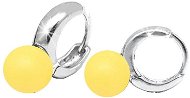 Swarovski Elements PE8N Neon Yellow (925/1000; 4.67 g) - Earrings