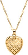 Flo Heart Shaped Locket 14K - Necklace