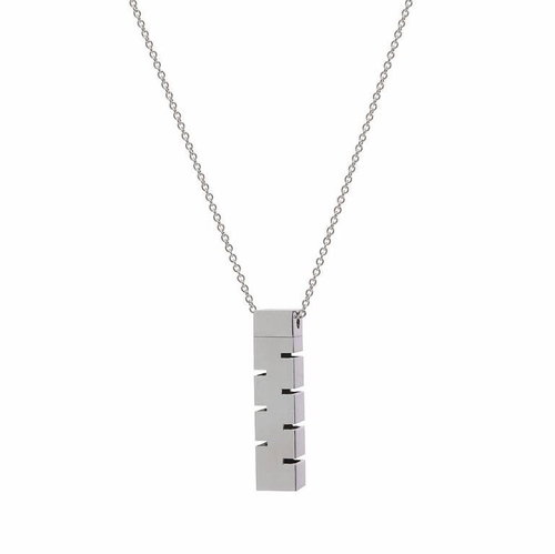 Flo Tower Shaped Locket - Necklace - Main image