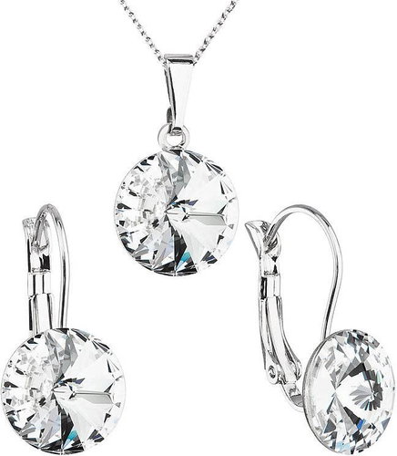 Crystal jewelery set made with Swarovski crystals 59001.1 - Jewellery Gift Set - Main image