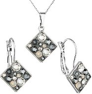 Sada strieborných nočných šperkov vyrobená z kryštálov Swarovski 59004.5 - Darčeková sada šperkov