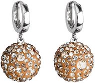 Gold Earrings Made With Swarovski® Crystals 31116.5 - Earrings