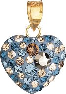 Denim Au Pendant made with Swarovski® crystals 34094.3 - Charm