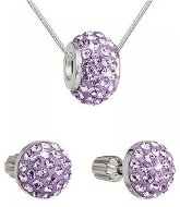 Violet kits made with Swarovski® 39200.3 crystals - Jewellery Gift Set