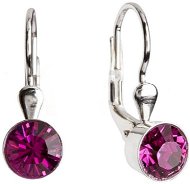Fuchsia earrings made with Swarovski® crystals 31112.3 - Earrings