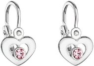 Light Rose Children's Earrings Made with Swarovski® Crystals 31199.3 - Earrings