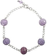 Violet bracelet made with Swarovski® crystals 33067.3 - Bracelet