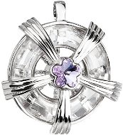 Violet pendant made with Swarovski® crystals 34175.3 - Charm