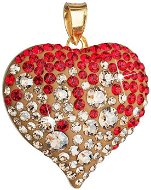 Siam gold Au pendant made with Swarovski® crystals 34181.3 - Charm