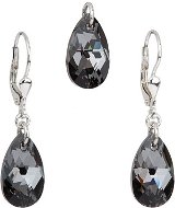 Silver night set made with Swarovski® crystals 39019.5 - Jewellery Gift Set