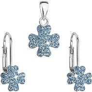 Aqua set made with Swarovski® crystals 39146.3 - Jewellery Gift Set