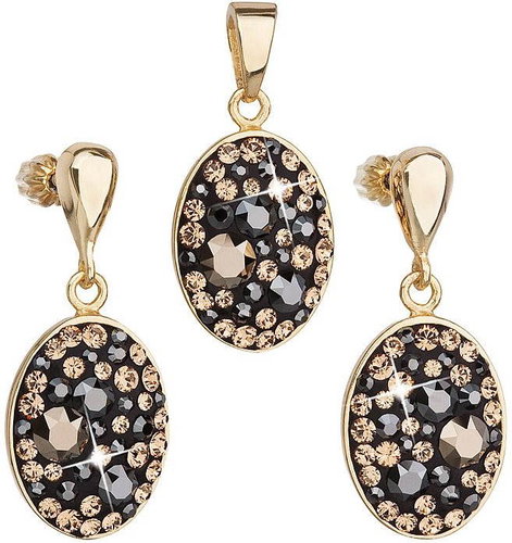 Colorado Au set made with SWAROVSKI® crystals 39150.4 - Jewellery Gift Set - Main image
