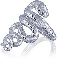 Silver ring, snake (925/1000, 7.3-7.5 g) - Ring