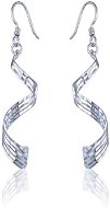Silver Spiral Earrings (925/1000, 2.3g) - Earrings