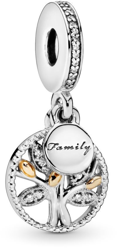 PANDORA Moments People 791728CZ (Ag 925/1000 + Au 585/1000, 3,40 g)