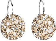 EVOLUTION GROUP 31183.5 gold earrings decorated with Swarovski crystals - Earrings