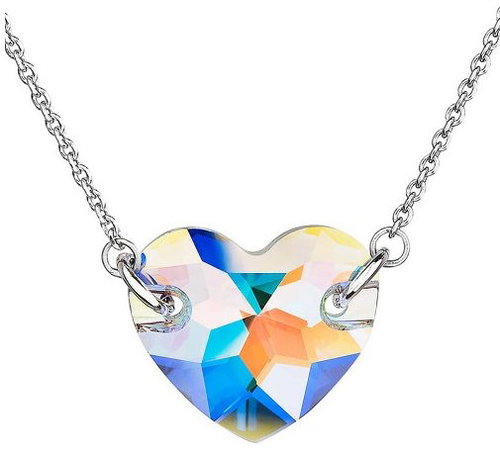 EVOLUTION GROUP 32021.2 Aurora Borealis Crystal Necklace Decorated with Swarovski Crystals - Necklace - Main image