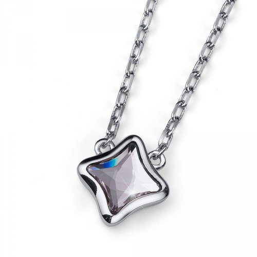 OLIVER WEBER Twister Rhod. Smoky Mauvee - Necklace - Main image