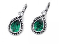OLIVER WEBER Antique Drop emerald - Earrings