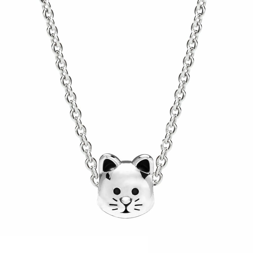 Pandora cat outlet necklace