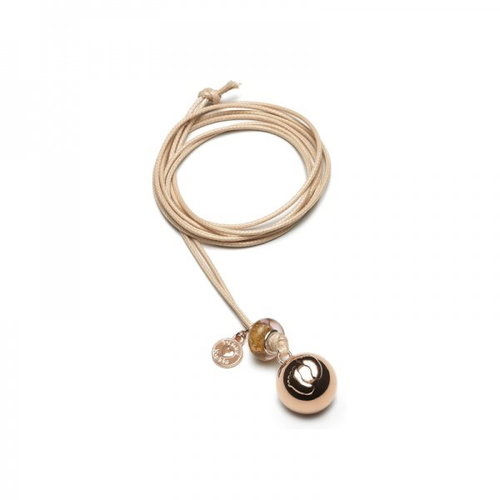 The stream of MaMa Mexican was a Basic Pink ball with a baby's foot - Necklace - Main image