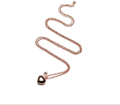 The stream of MaMa Mexican was Jasseron's pink heart - Necklace - Main image