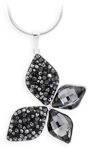 JSB Bijoux Necklace Butterfly decorated with Swarovski Crystal Stones - Necklace - Main image